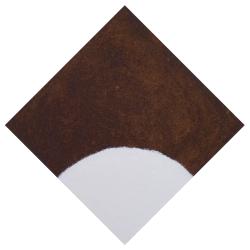 MULTIPLE mit Unikatcharakter, Jumping Squares-Rost+Grundierung - Weiss, 01/2015, Öl, Acryl auf MDF, 20 x 20 cm, Auflage 5 St