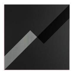 SERIGRAPHIE, Square-Line+Stripe # 1, 03/2022, Artprint, Siebdruck auf Dibond, 34 x 34 cm, Auflage: 10 St + 2 A.P.