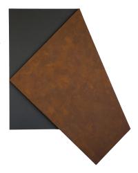Faltung No 2_Rost-Eisenglimmer, 10/2025, Pigmente, Acryl auf MDF, 110 x 85 cm